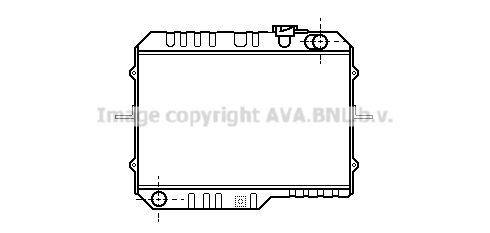 AVA QUALITY COOLING Radiaator,mootorijahutus KA2002